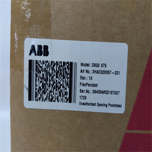 DSQC679 3HAC028357-001 -1模块备件全新原装